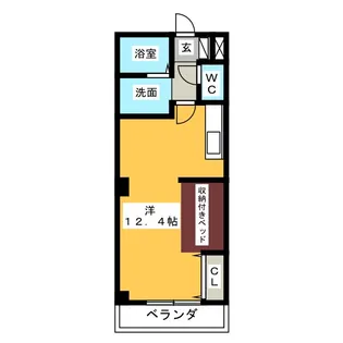 サン・friends北外山【1階】の間取り