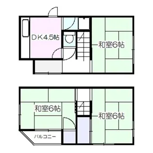 大阪府堺市東区日置荘西町4【一戸建】の間取り