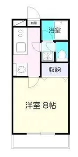 ヴィラ清武【1階】の間取り