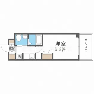 大阪府大阪市中央区南久宝寺町1【マンション】の間取り