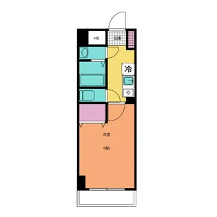 ラクラス菊名【3階】の間取り