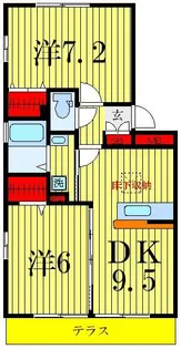 クレールIII【1階】の間取り