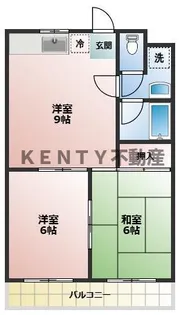 WELL KAWADA【1階】の間取り