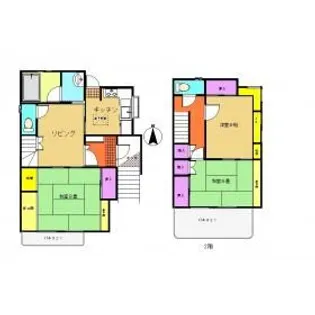 神奈川県横浜市南区別所5【一戸建】の間取り