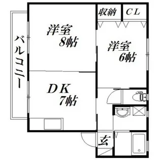 静岡県浜松市中央区西伊場町【アパート】の間取り