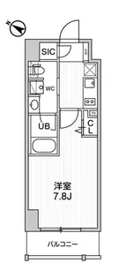 東京都中央区日本橋人形町2【マンション】の間取り
