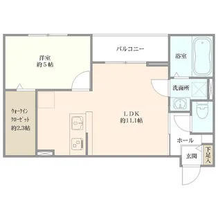 BUENA女池レジデンス【3階】の間取り