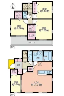 埼玉県さいたま市西区三橋6【一戸建】の間取り