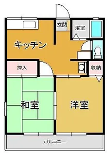 CHエクセレント【2階】の間取り
