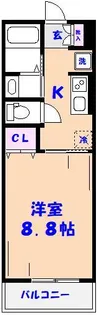 FAIRFIELD COTTAGE【3階】の間取り