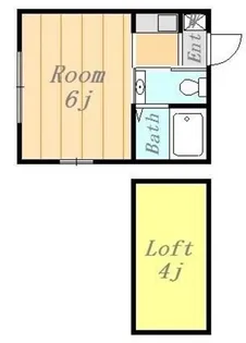 ラスティア【2階】の間取り