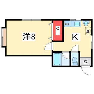 サンライフ【2階】の間取り