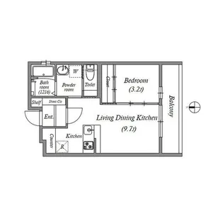 アドバンス京都リエートII【4階】の間取り