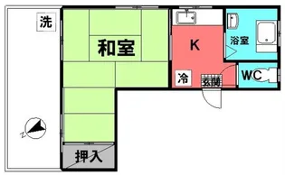 コープ松井【4階】の間取り