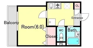 メゾン・ド・ラブリコ【1階】の間取り