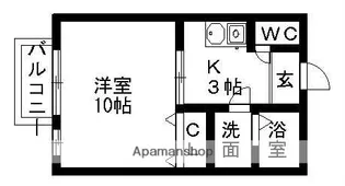 エミネンスA・B【2階】の間取り