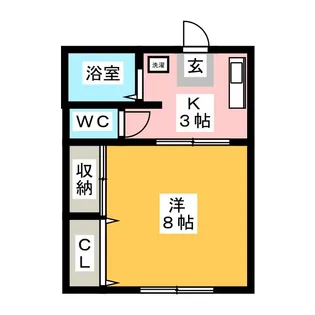 コーポエレトピア【1階】の間取り