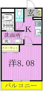 グリーンヒル【2階】の間取り