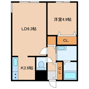 アリエーテ大手町【3階】の間取り