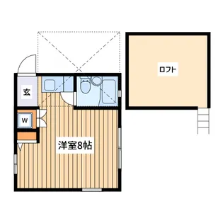カナリヤハイツ【2階】の間取り