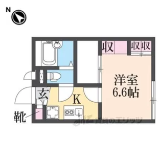 レオパレス杭瀬北新町1【1階】の間取り
