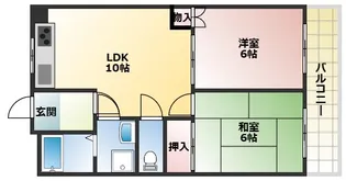 アン・グラーダム【2階】の間取り