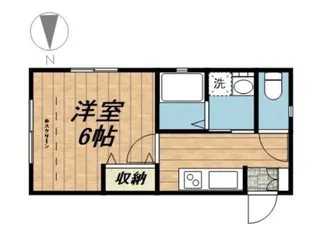 サンワードN【1階】の間取り