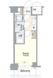 エスリード鶴舞グランパークス【3階】の間取り