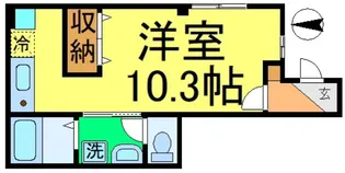 パナハイツ【1階】の間取り