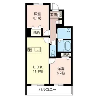 Grand Forest29【3階】の間取り