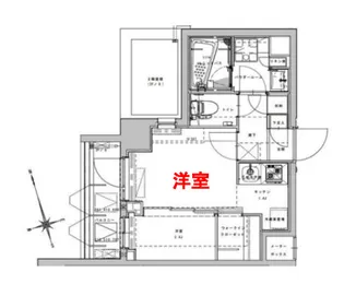 東京都大田区大森西5【マンション】の間取り
