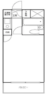 ミリオンコート駒込【1階】の間取り