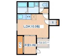 Ribordone【2階】の間取り