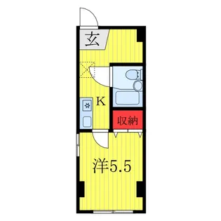 島田ビル【3階】の間取り