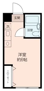 シャトー福田【2階】の間取り