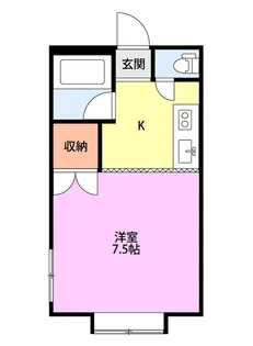 サンシャイン暁【1階】の間取り