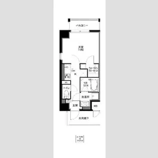 アイボリー【5階】の間取り
