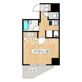 プレール・ドゥーク赤羽【9階】の間取り