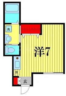 メゾン・ダンジェ篠崎【1階】の間取り