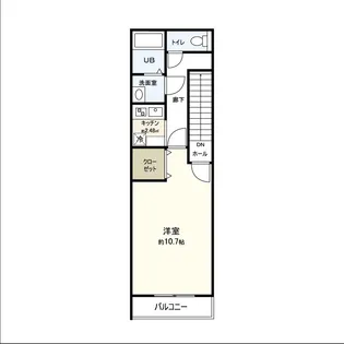 Azul国見II【2階】の間取り