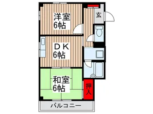 アーバン スクエアー【2階】の間取り