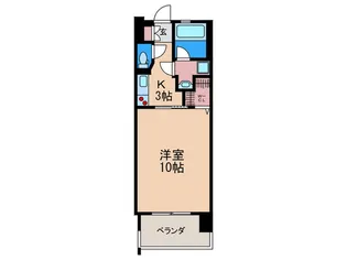 ルービンス宇品御幸II【5階】の間取り