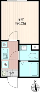 milu【4階】の間取り