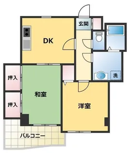 TAS東久留米レジデンス【3階】の間取り