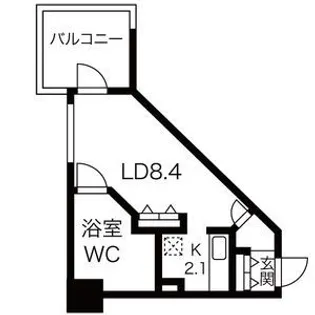 Vista東雲【7階】の間取り