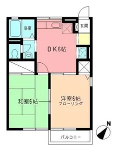 レモンハイム【2階】の間取り