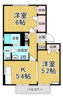 アマービリスB【1階】の間取り