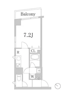 GranDuo上野毛II【2階】の間取り