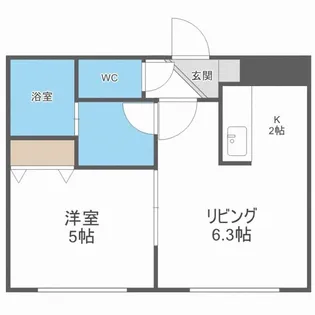 Rosen18 ローゼン18【2階】の間取り