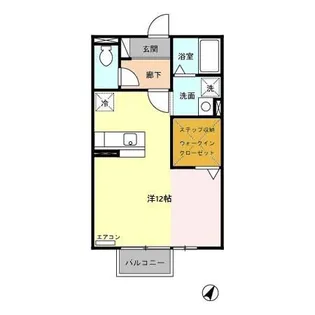 マルカート松阪【2階】の間取り